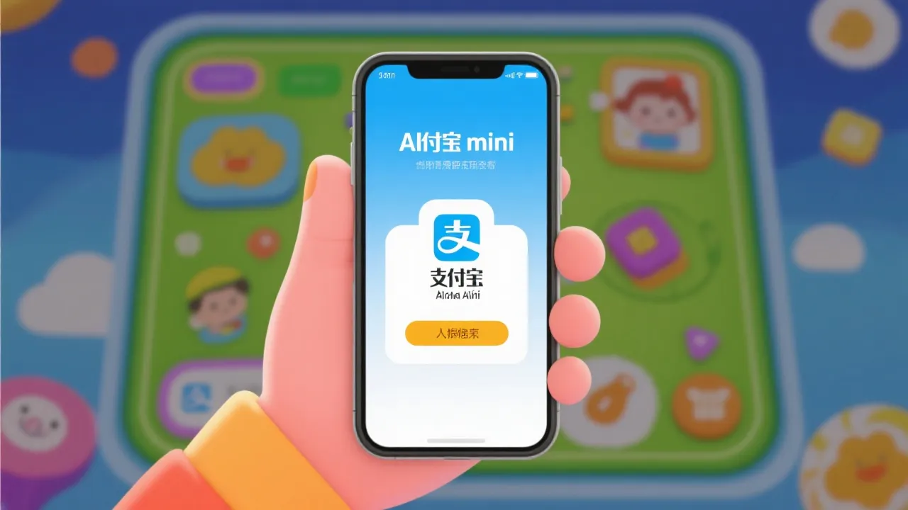 支付宝小游戏入口示意图