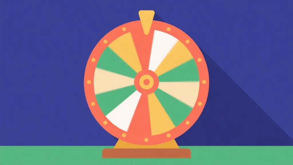 幸运转盘示意图